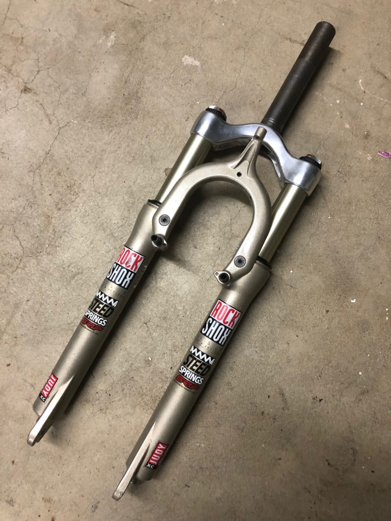 Anatomy Of Mountain Bike Front Suspension Forks Components Structure